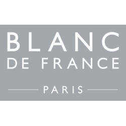 Drap housse satin de coton “grand bonnet Blanc de France“